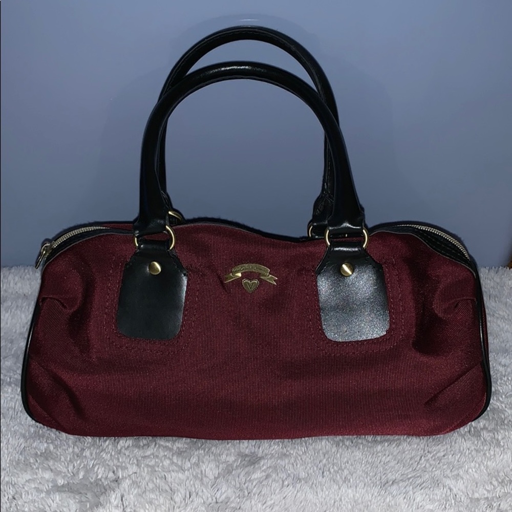 Victoria secret maroon purse